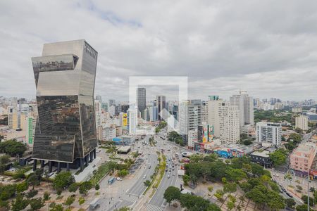 Vista da Varanda de apartamento para alugar com 1 quarto, 27m² em Pinheiros, São Paulo