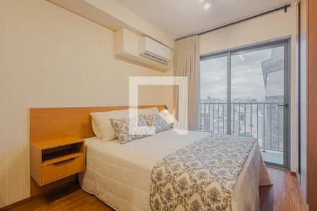 Quarto/Sala de apartamento para alugar com 1 quarto, 27m² em Pinheiros, São Paulo
