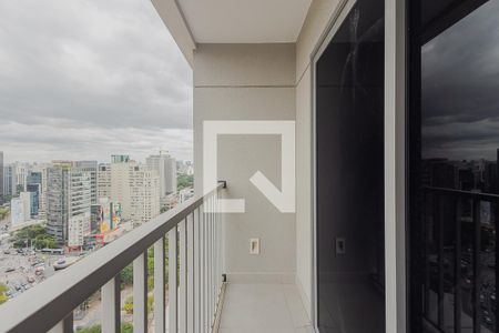 Varanda de apartamento para alugar com 1 quarto, 27m² em Pinheiros, São Paulo