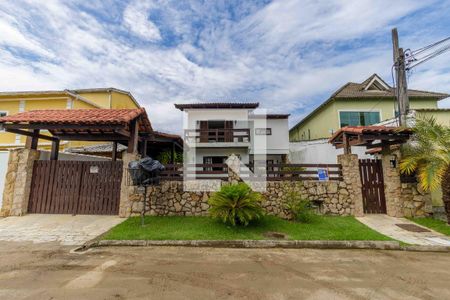 Fachada de casa de condomínio à venda com 4 quartos, 522m² em Vargem Pequena, Rio de Janeiro