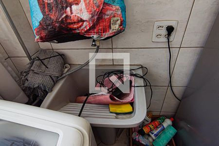 Cozinha e Área de Serviço de apartamento à venda com 2 quartos, 48m² em Taquara, Rio de Janeiro