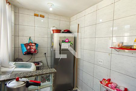 Cozinha e Área de Serviço de apartamento à venda com 2 quartos, 48m² em Taquara, Rio de Janeiro