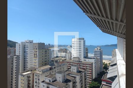 Vista da Sala de apartamento para alugar com 1 quarto, 45m² em Itararé, São Vicente