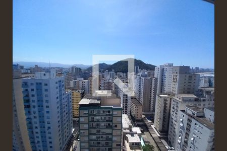 Vista da Sala de apartamento para alugar com 1 quarto, 45m² em Itararé, São Vicente
