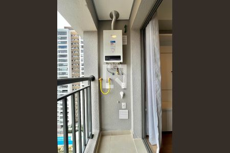 Varanda da Sala de apartamento à venda com 1 quarto, 29m² em Jardim Prudência, São Paulo