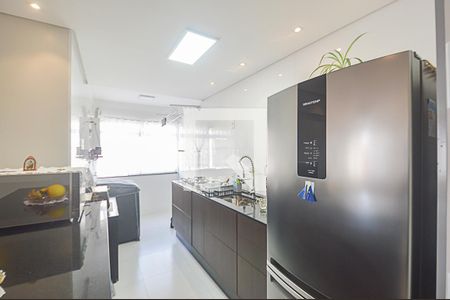 Cozinha e Área de Serviço de apartamento à venda com 2 quartos, 58m² em Vila Jerusalem, São Bernardo do Campo