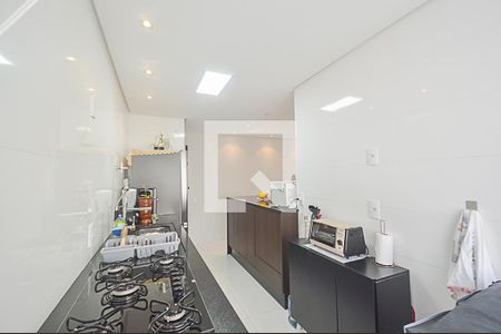 Cozinha e Área de Serviço de apartamento à venda com 2 quartos, 58m² em Vila Jerusalem, São Bernardo do Campo