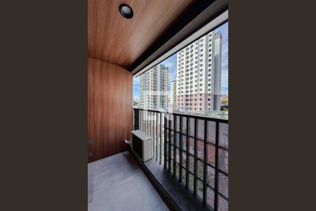 Varanda de kitnet/studio para alugar com 1 quarto, 25m² em Vila Regente Feijó, São Paulo