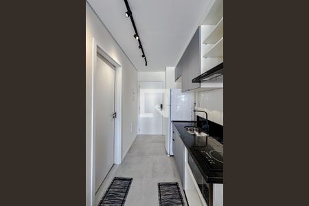 Cozinha de kitnet/studio para alugar com 1 quarto, 25m² em Vila Regente Feijó, São Paulo