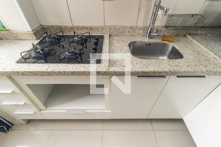 Cozinha de apartamento para alugar com 1 quarto, 39m² em Campos Elíseos, São Paulo