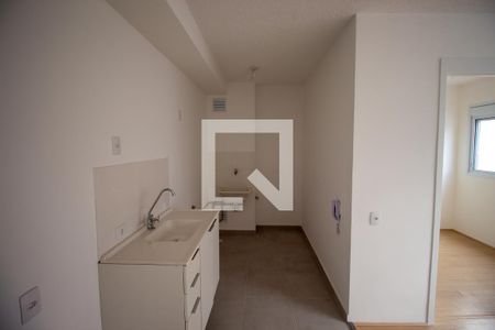 Cozinha de apartamento para alugar com 2 quartos, 35m² em Conjunto Residencial José Bonifácio, São Paulo