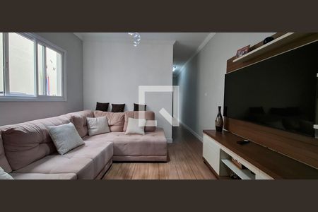 Sala de apartamento à venda com 3 quartos, 74m² em Vila América, Santo André