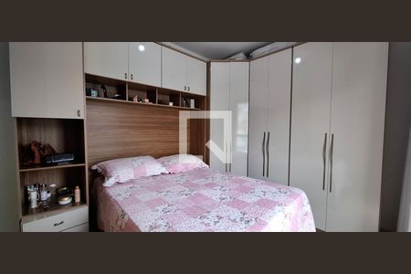 Quarto 1 suíte de apartamento à venda com 3 quartos, 74m² em Vila América, Santo André