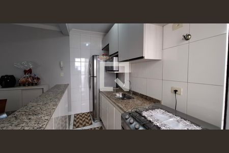 Cozinha de apartamento à venda com 3 quartos, 74m² em Vila América, Santo André