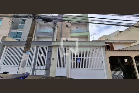Fachada de apartamento à venda com 3 quartos, 74m² em Vila América, Santo André