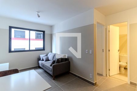 Sala de apartamento à venda com 1 quarto, 27m² em Vila Buarque, São Paulo