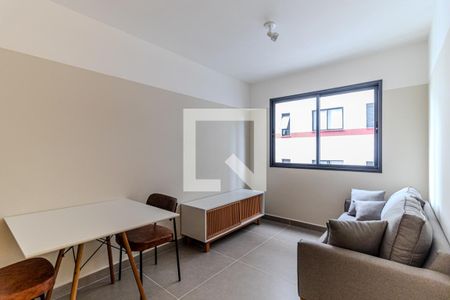 Sala de apartamento à venda com 1 quarto, 27m² em Vila Buarque, São Paulo
