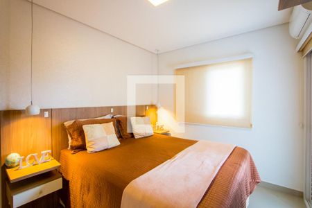Suíte de apartamento à venda com 3 quartos, 134m² em Vila Valparaíso, Santo André