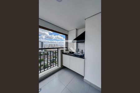 Varanda da Sala de apartamento para alugar com 2 quartos, 64m² em Quarta Parada, São Paulo