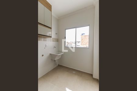Área de Serviço de apartamento para alugar com 2 quartos, 48m² em Cidade Antônio Estêvão de Carvalho, São Paulo