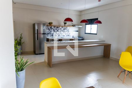 Área comum - Salão de festas de apartamento para alugar com 1 quarto, 37m² em Bonfim, Osasco