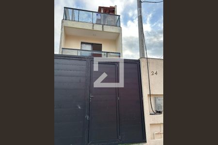 Fachada de casa de condomínio à venda com 3 quartos, 154m² em Tanque, Rio de Janeiro