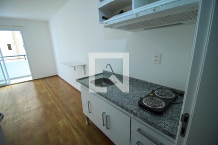 Cozinha de kitnet/studio para alugar com 1 quarto, 30m² em Brás, São Paulo