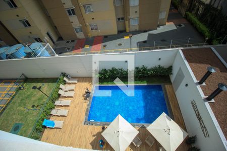 Varanda Vista de kitnet/studio para alugar com 1 quarto, 30m² em Brás, São Paulo