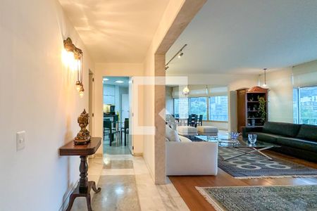 Sala 02 de apartamento à venda com 7 quartos, 510m² em Lagoa, Rio de Janeiro