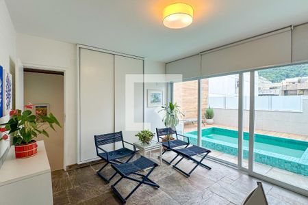 Sacada da Sala 01 de apartamento à venda com 7 quartos, 510m² em Lagoa, Rio de Janeiro