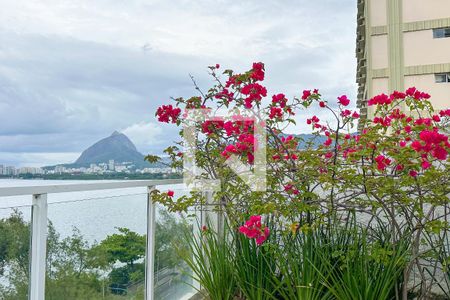 Sacada da Sala 01 de apartamento à venda com 7 quartos, 510m² em Lagoa, Rio de Janeiro