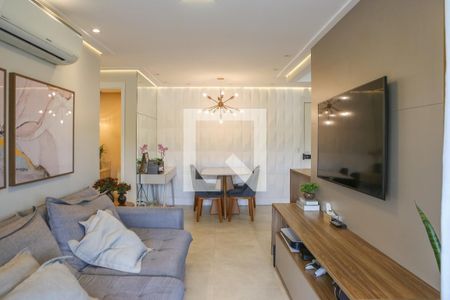 Sala de apartamento para alugar com 3 quartos, 92m² em Vila Anastácio, São Paulo