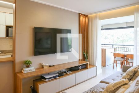 Sala de apartamento para alugar com 3 quartos, 92m² em Vila Anastácio, São Paulo