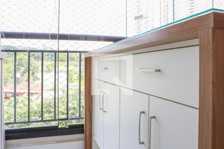 Varanda Gourmet de apartamento para alugar com 3 quartos, 92m² em Vila Anastácio, São Paulo