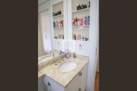 Banheiro da Suíte de apartamento à venda com 3 quartos, 92m² em Vila Anastácio, São Paulo