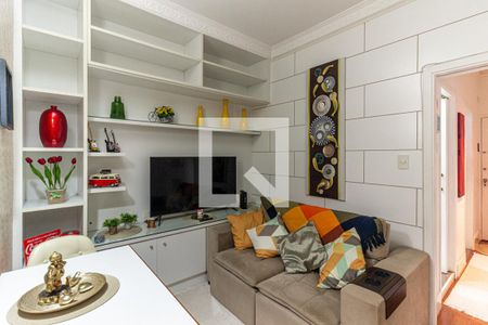 Sala de apartamento à venda com 1 quarto, 38m² em Santa Cecilia, São Paulo