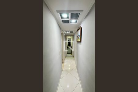 Corredor de apartamento para alugar com 3 quartos, 63m² em Parque São Vicente, Santo André