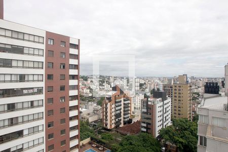 Vista da Sala de apartamento à venda com 2 quartos, 75m² em Petrópolis, Porto Alegre