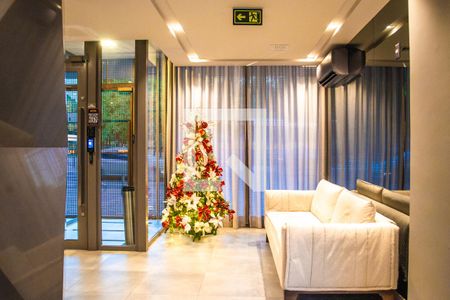 Área comum de apartamento à venda com 1 quarto, 27m² em Farroupilha, Porto Alegre