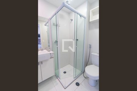 Banheiro Detalhe de kitnet/studio à venda com 1 quarto, 26m² em Vila Clementino, São Paulo