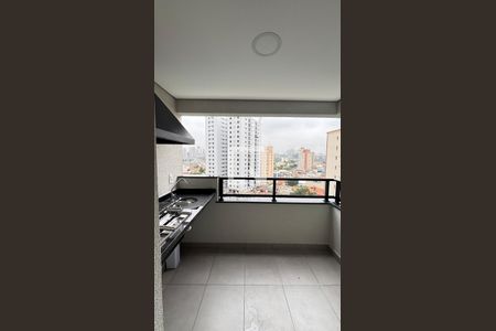 Varanda da Sala de apartamento à venda com 2 quartos, 63m² em Parque das Nações, Santo André