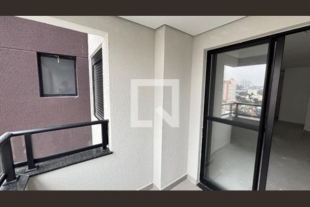 Varanda da Sala de apartamento à venda com 2 quartos, 63m² em Parque das Nações, Santo André