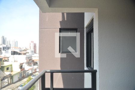 Varanda gourmet de apartamento à venda com 2 quartos, 62m² em Parque das Nações, Santo André