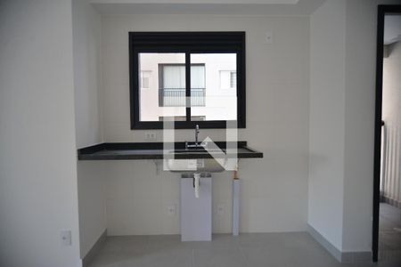 Cozinha de apartamento à venda com 2 quartos, 62m² em Parque das Nações, Santo André