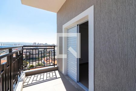Varanda da Suíte 1 de apartamento à venda com 3 quartos, 66m² em Vila Ester (zona Norte), São Paulo