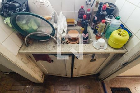 Cozinha de kitnet/studio à venda com 1 quarto, 31m² em Centro Histórico de São Paulo, São Paulo