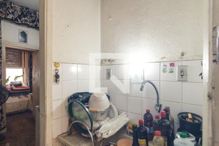 Cozinha de kitnet/studio à venda com 1 quarto, 31m² em Centro Histórico de São Paulo, São Paulo