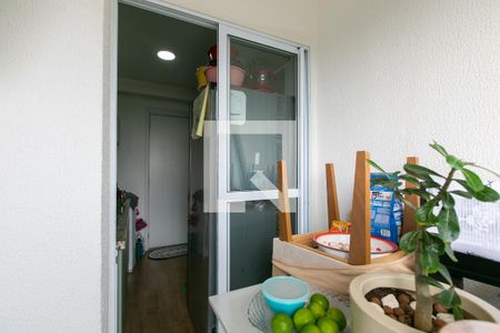 Varanda da Cozinha de apartamento à venda com 2 quartos, 30m² em Cidade Antônio Estêvão de Carvalho, São Paulo