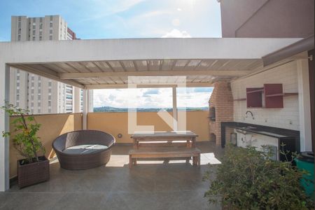 Área comum - Churrasqueira de apartamento para alugar com 1 quarto, 46m² em Subsetor Sul - 5 (s-5), Ribeirão Preto