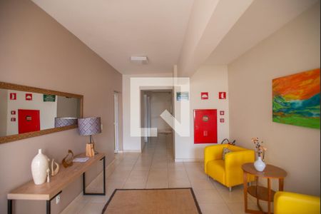 Hall de entrada de apartamento para alugar com 1 quarto, 46m² em Subsetor Sul - 5 (s-5), Ribeirão Preto